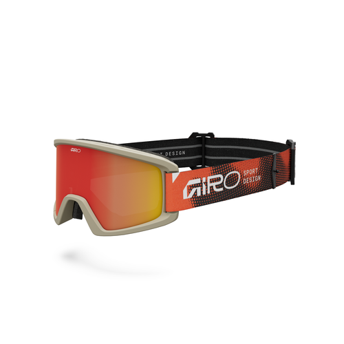 2026 GIRO Tazz MTB Unisex Mountain Bike Goggles in Motion Orange/Amber Scarlet