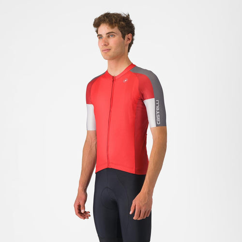 Castelli Entrata 6 Jersey in Red