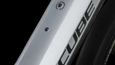 Cube Kathmandu SLX 750 Electric Hybrid Bike in Silver