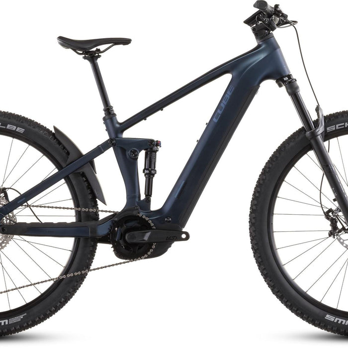 2026 Cube Cube Stereo Hybrid One22 Slx 800 Electric Mountain Bike In Indigoblue And Blue