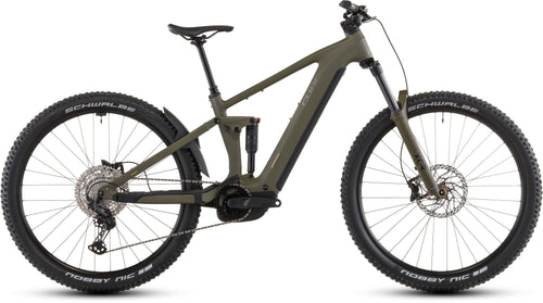 2026 Cube Cube Stereo Hybrid One44 Pro 800 Electric Mountain Bike In Dustolive And Gold