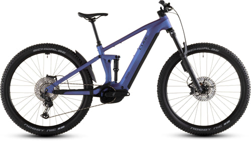 2026 Cube Cube Stereo Hybrid One44 Exc 800 Electric Mountain Bike In Blueiris And Black
