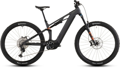 2026 Cube Cube Stereo Hybrid One44 Hpc Slx 800 Electric Mountain Bike In Slabgrey And Orange