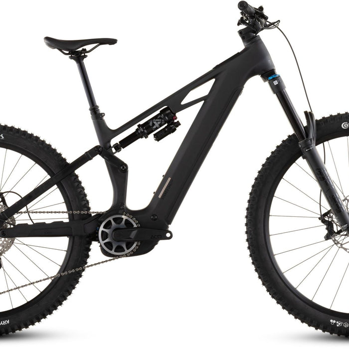 2026 Cube Cube Stereo Hybrid One77 Hpc Slx 800 Electric Mountain Bike In Blackline