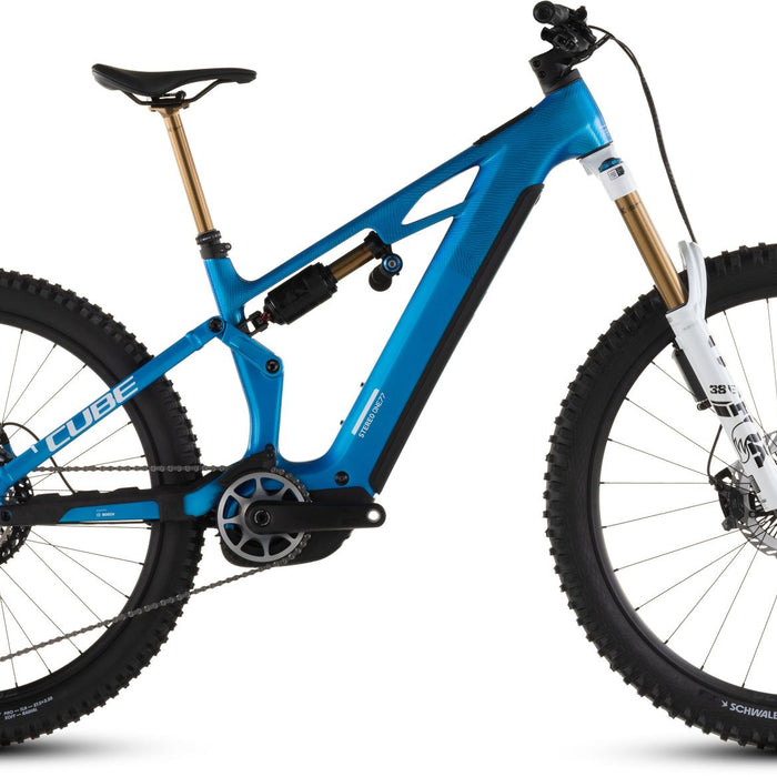 2026 Cube Cube Stereo Hybrid One77 Hpc At 800 Electric Mountain Bike In Actionteam