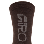 2026 GIRO HRC+Merino Unisex Cycling Socks in Dark Brown-image-4
