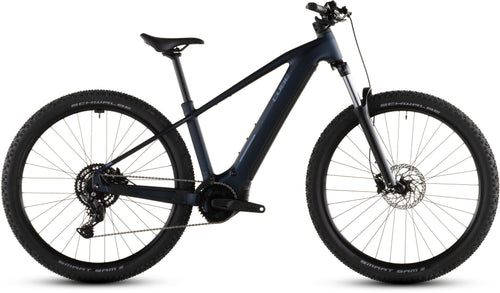 2026 Cube Cube Reaction Hybrid Performance 600 Electric Mountain Bike In Indigoblue And Reflex