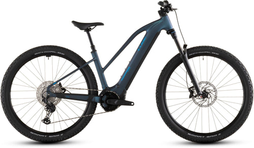 2026 Cube Cube Reaction Hybrid Pro 800 Trapeze Electric Mountain Bike In Nebular And Dazzle