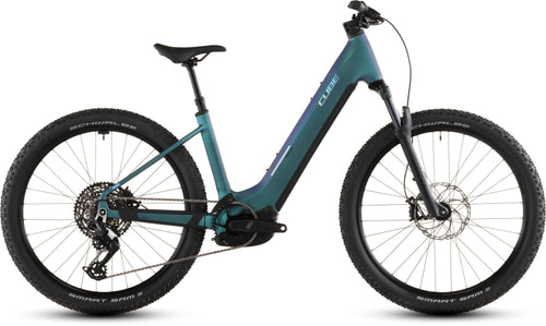 2026 Cube Cube Reaction Hybrid Race 800 Easy Entry Electric Mountain Bike In Polarlight And Prism