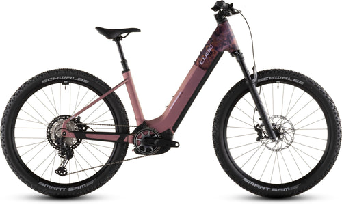 2026 Cube Cube Reaction Hybrid Slx 800 Easy Entry Electric Mountain Bike In Shiftblush And Art