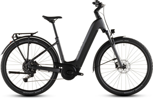 2026 Cube Cube Nuride Hybrid Performance 600 Easy Entry Electric Hybrid Bike In Slapgrey And Black