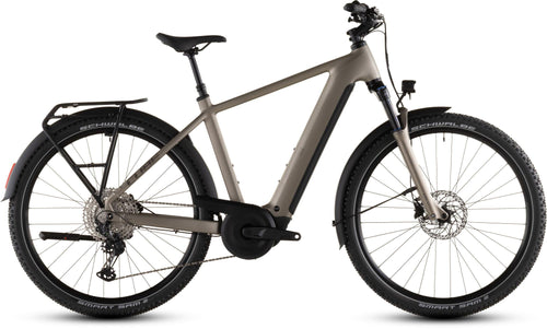 2026 Cube Cube Nuride Hybrid Pro 600 Electric Hybrid Bike In Flashstone And Chrome