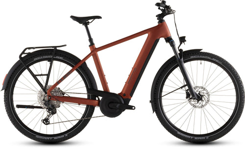 2026 Cube Cube Nuride Hybrid Pro 600 Electric Hybrid Bike In Chilli And Black