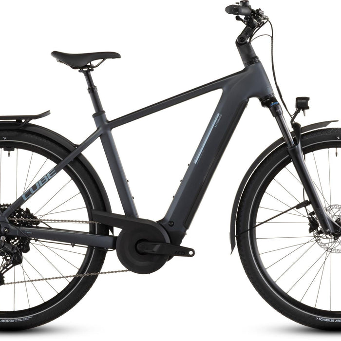 2026 Cube Cube Kathmandu Hybrid One 800 Electric Hybrid Bikes In Metallicgrey And Grey
