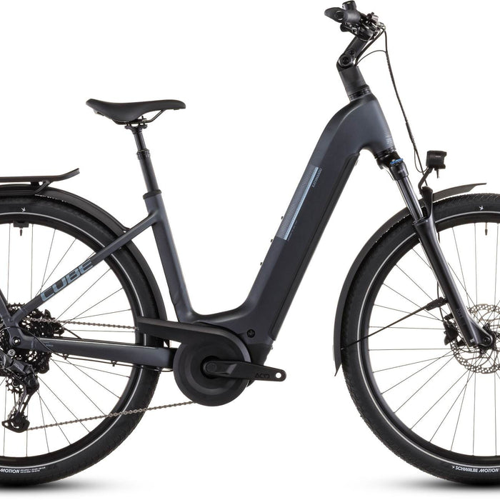 2026 Cube Cube Kathmandu Hybrid One 800 Easy Entry Electric Hybrid Bikes In Metallicgrey And Grey