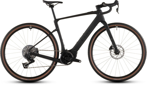 2026 Cube Cube Nuroad Hybrid C:62 Exc 400X Electric Gravel Bike In Blackline