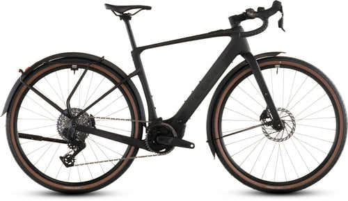 2026 Cube Cube Nuroad Hybrid C:62 Exc 400X Fe Electric Gravel Bike In Blackline