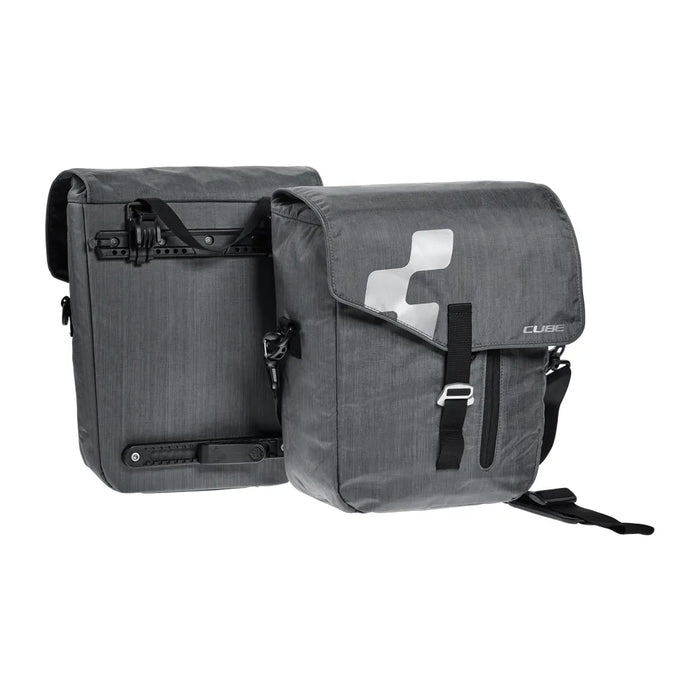 Cube Panniers City Anthrazit Grey