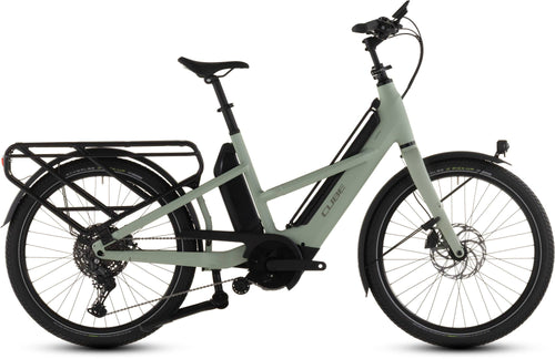 2026 Cube Cube Longtail Hybrid 800 Electric Hybrid Bikes In Pea And Reflex