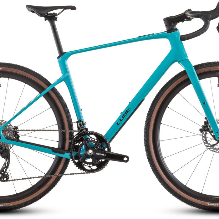 2026 Cube Cube Nuroad C:62 Pro Gravel Bike In Swimmingpool And Black