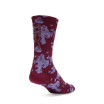 2026 GIRO Comp Racer High Rise Unisex Cycling Socks in Maroon Pulse
