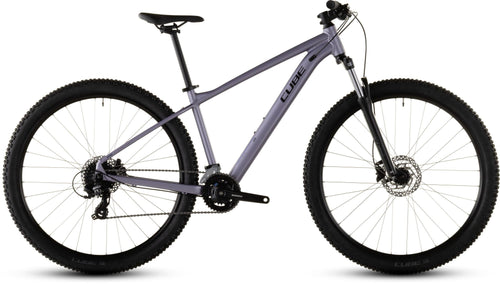 2026 Cube Cube Aim One Hardtail Mountain Bike In Lightpurple And Chrome