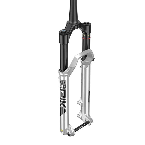 Rockshox Pike Ultimate 27.5 44mm Offset Suspension Forks in Silver