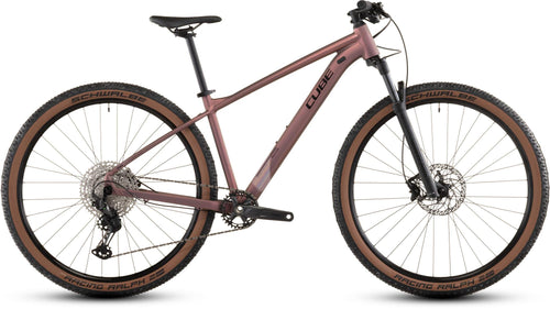 2026 Cube Cube Reaction Pro Hardtail Mountain Bike In Shiftblush And Black