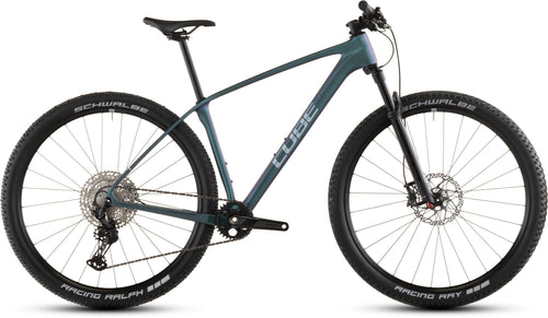 2026 Cube Cube Reaction C:62 Pro Hardtail Mountain Bike In Polarlight And Black