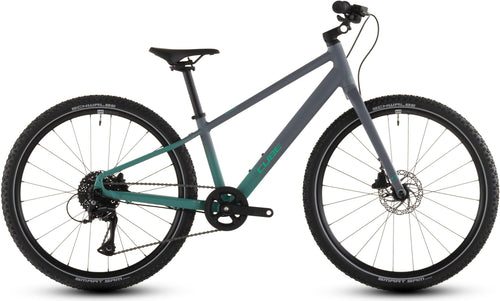 2026 Cube Cube Numove 240 Disc Kids Bike In Lavagrey And Coolgreen