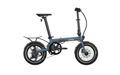 UTO Morning OG16 Electric Folding Bike in Ocean Blue