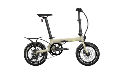 UTO Morning OG16 Electric Folding Bike in Desert Sand