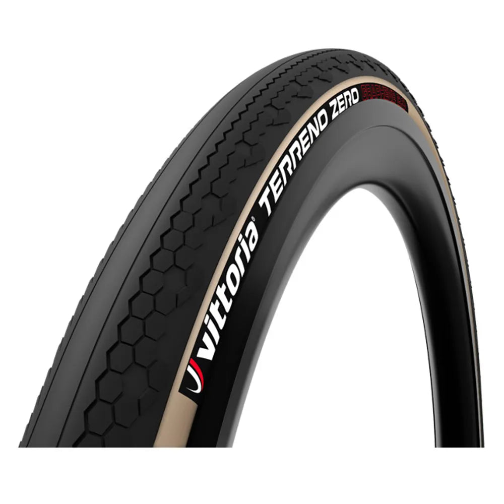 Vittoria Terreno Zero Tubeless Ready Gravel Tyre 700 x 38c Black Tan