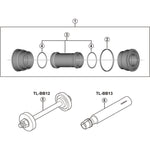 Shimano SM-BB91-41A spacer, 2.5 mm
