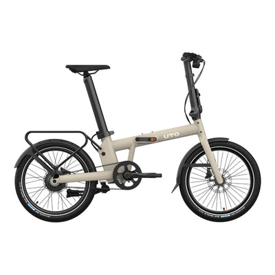 UTO Afternoon PRO20 Electric Folding Bike in Satin Taupe