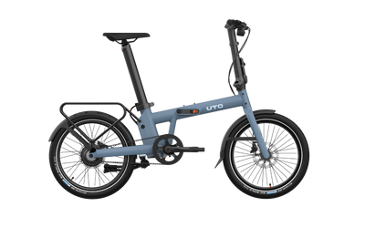 UTO Afternoon PRO20 Electric Folding Bike in Mineral Blue