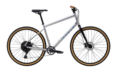 2025 Marin Kentfield 2 Hybrid Bike in Silver