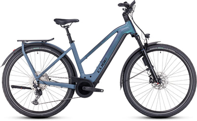 Cube Kathmandu Hybrid Abs 750 Electric Hybrid Bike in Blue 2023