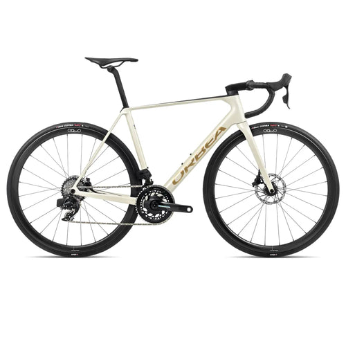 2024 Orbea Orca M21 E Team Pwr Road Bike In White