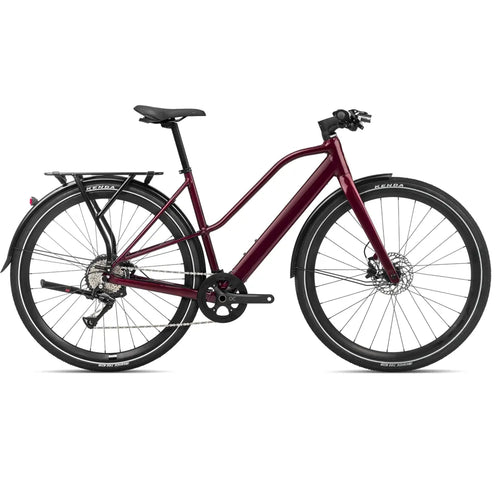2024 Orbea Vibe Mid H30 Eq Hybrid Electric Bike In Red
