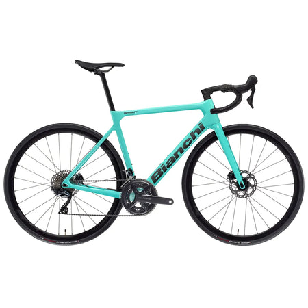 2024 Bianchi Sprint Disc 105 12-speed Carbon Road Bike in Celeste