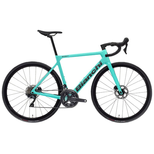 2024 Bianchi Sprint Disc 105 12-speed Carbon Road Bike in Celeste
