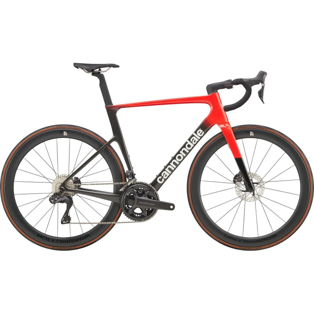 2024 Cannondale SuperSix EVO Hi-MOD 2 Road Bike in Rally Red