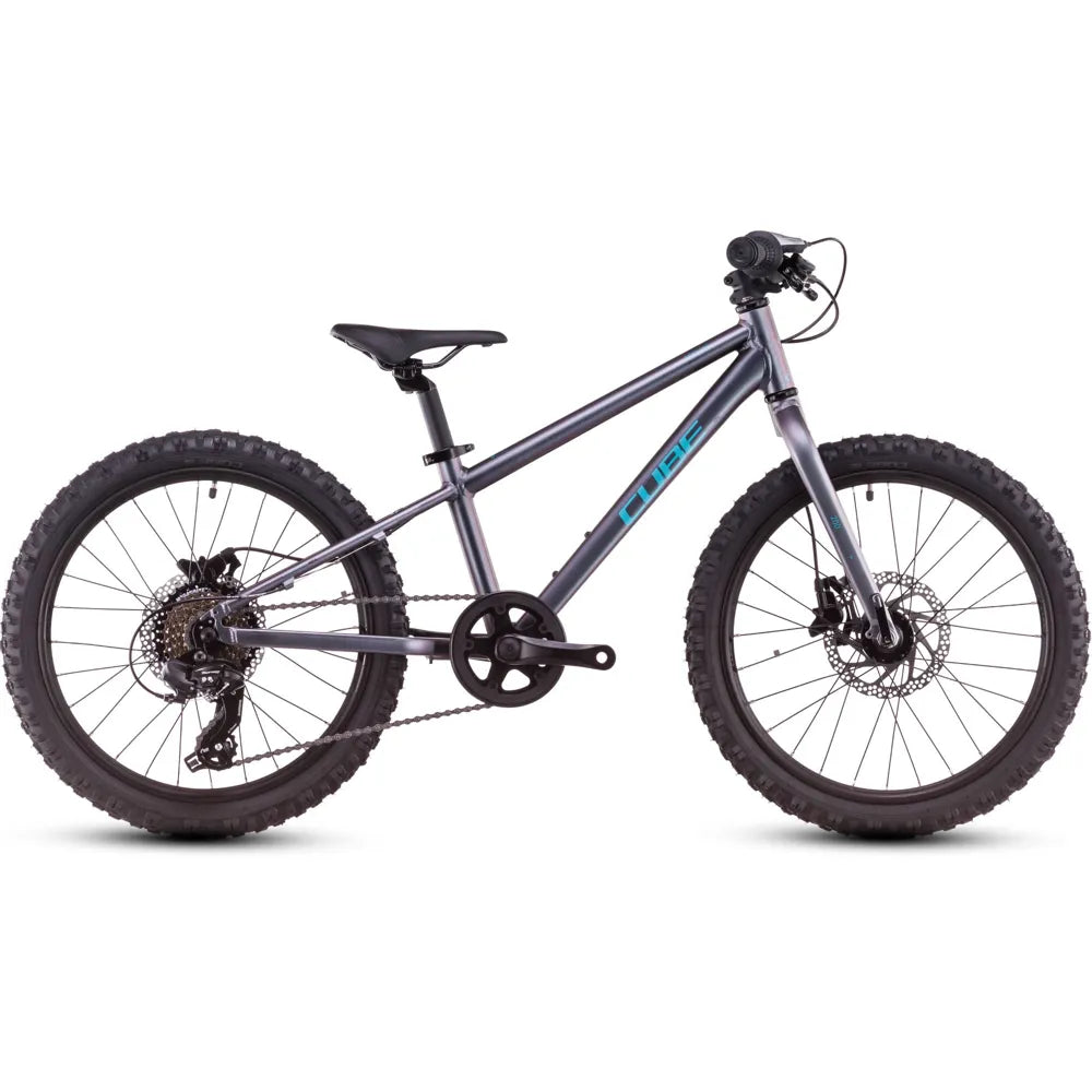 2025 Cube Acid 200 Disc Kids Bike in Grey - Main Image