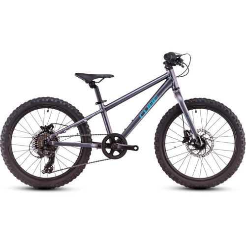 2025 Cube Acid 200 Disc Kids Bike in Grey