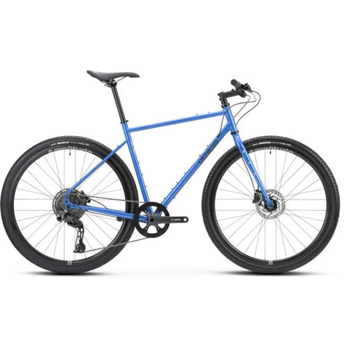 2025 Genesis Croix De Fer 20 FB Cues Flat Bar Gravel Bike in Blue