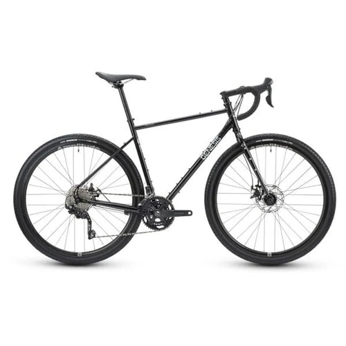 2025 Genesis Croix De Fer 20 GRX Steel Gravel Bike in Black