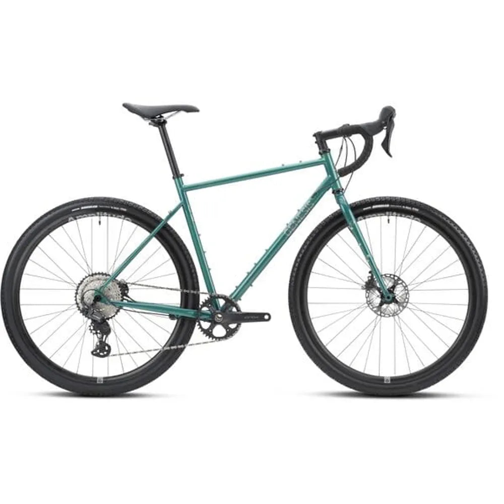 2025 Genesis Croix De Fer 40 GRX 1x Steel Gravel Bike in Grey