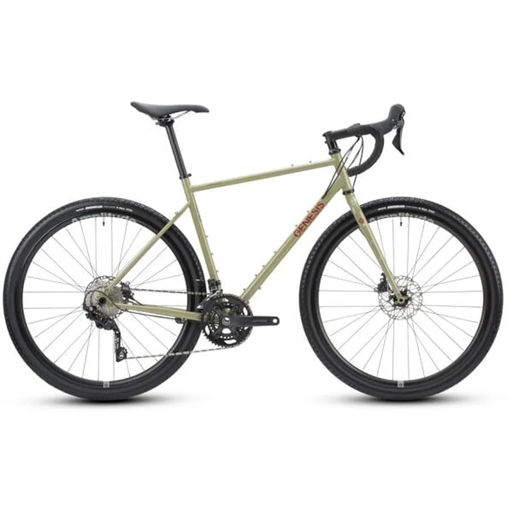 steel gravel bikes 2021 2025 Genesis Croix De Fer 30 GRX Steel Gravel Bike in Pavement