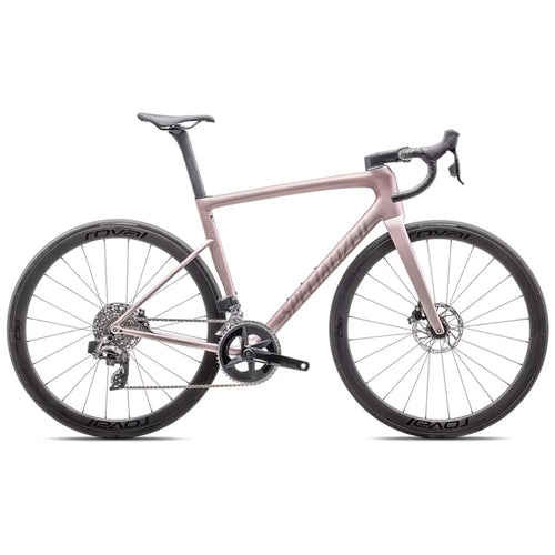 2025 Specialized Tarmac SL8 Expert Carbon Road Bike in Satin Champagne